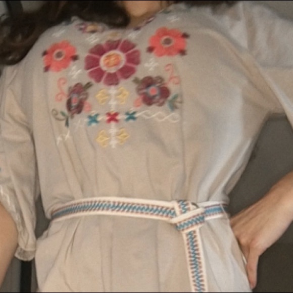 Johnny Was Floral Gypsy JWLA Long Tunic Top Dress - Picture 3 of 8